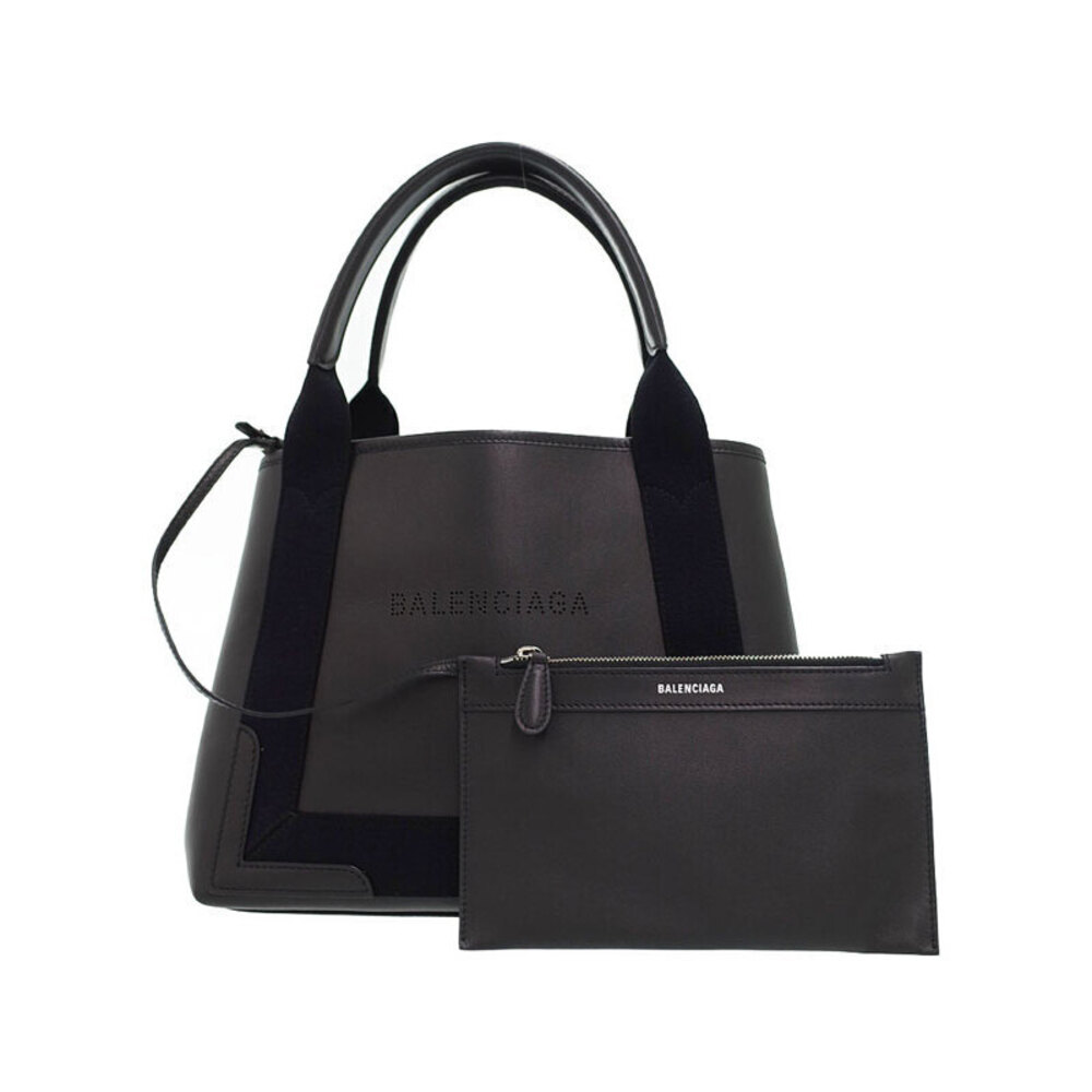 Balenciaga Navy Blue Cabas Handbag - Picture 1 of 9
